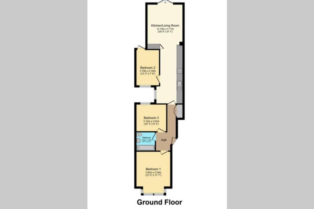 Contemporary 3 Bed Apartment In Hendon Central. Екстериор снимка